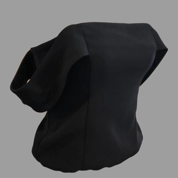 EXPRESS Black Off Shoulder Tube Top Women's Sz 4 - Picture 2 of 9